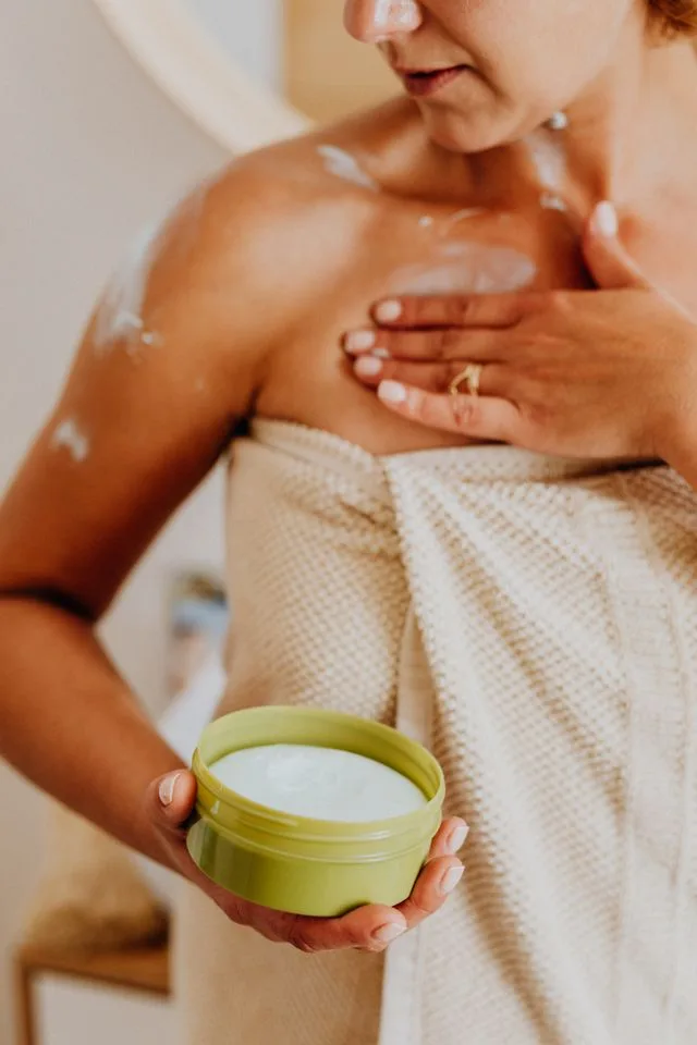 crème soins pour le corps